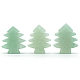 ナチュラルグリーンアベンチュリンホームディスプレイデコレーション  クリスマスツリー  40~42x32~35x5~8mm DJEW-PW0009-026K-1