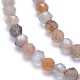 Brins de perles naturelles multi-pierre de lune G-I279-E13-02-3