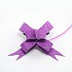 Glitter Handmade Elastic Packaging Ribbon Bows AJEW-J023-M-12mm-2