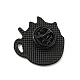 Kaffeetasse Katze Emaille Pin JEWB-H009-01EB-10-2