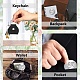 Creatcabin pocket hug token kit per la creazione di portachiavi ricordo a lunga distanza DIY-CN0002-67E-5