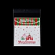 Backbeutel aus Kunststoff mit Weihnachtsmotiv OPP-Q004-03E-3