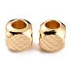 Long-Lasting Plated Brass Beads KK-O133-005G-2