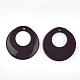 Supports de cabochon pendentif acrylique opaque OACR-S021-06A-1