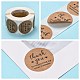 Etiquetas autoadhesivas de etiquetas de regalo de papel X-DIY-WH0161-28-4