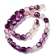 Chapelets de perles d'agate naturelle&nbsp;G-G172-02E-3