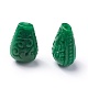Perles naturelles en jade du Myanmar/jade birmane G-L495-10-2