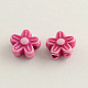 Perles en acrylique de style artisanal MACR-Q157-M31-2