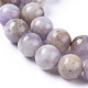Natürlichen Amethyst Perlen Stränge X-G-L555-01-4mm-2