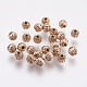 Perlas de latón corrugado KK-K224-05G-2