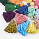 Polycotton(Polyester Cotton) Tassel Pendant Decorations FIND-S279-M-1