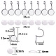 Diy earring makings DIY-SC0008-90P-12mm-2