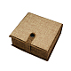 Cajas rectangulares de pulsera de madera para pulsera y brazaletes. OBOX-N008-01-1