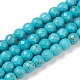 Chapelets de perles en turquoise synthétique TURQ-L029-02-8mm-1