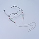 316 chaînes de lunettes chirurgicales en acier inoxydable AJEW-EH00005-5
