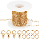 Набор для изготовления ожерелья с цепочкой beebeecraft своими руками CHC-BBC0001-06-1