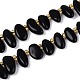 Natürlichen Obsidian Perlen Stränge&nbsp;G-Z091-A40-4