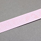 ベビーシャワーの装飾品の装飾語の女の子のプリントポリエステルグログランリボン  ピンク  5/8インチ（16mm）  約20ヤード/ロール（18.29メートル/ロール） OCOR-S023-04-2