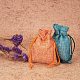 PandaHall Elite 10 pcs Burlap Bags Drawstring Gift Bags ABAG-PH0002-05-9x7cm-6