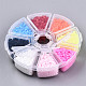 8 colores pe diy melty beads fusible tubo abalorios recambios DIY-N002-016-2
