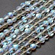 Synthetic Moonstone Beads Strands G-F143-6mm-03-1