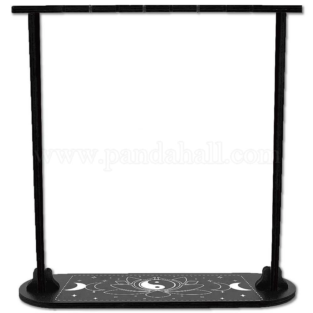 Wholesale CRASPIRE Pendulum Display Stand Black Wooden Crystal Display ...
