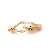 Латунные застежки с крючками из циркония KK-C085-07G