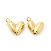 Подвески сердце латуни KK-L237-005G