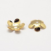 5-лепестковый ааа латунные шарики KK-E711-076G-NR