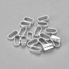 Aufsteckbare Bügel aus Edelstahl 304, Silber, 6x3x2.2 mm, 5.5x2.5 mm Innen Durchmesser