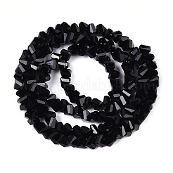 Непрозрачное стекло бисер нитей X-GLAA-N019-4mm-01