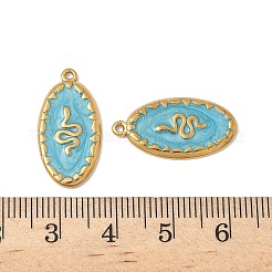 Подвески из нержавеющей стали 304 с эмалью&nbsp;STAS-V015-34G