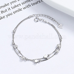 925 многорядный браслет из стерлингового серебра с цепочкой FS-WGFF458-01