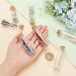 7 шт. 7 стиля натурального нефрита AJEW-OC0004-43