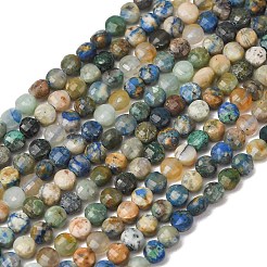 Natürliche Chrysokolla und Lapislazuli Perlen&nbsp;GG-CBA9631-D13-01