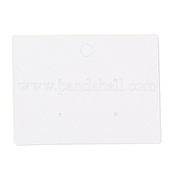 Прямоугольные картонные карты для ювелирных изделий CDIS-P004-09