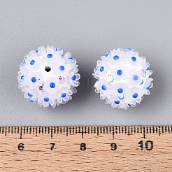 Strass in pasta polimerica fatti a mano con fiore di margherita in resina&nbsp;CLAY-T022-02C