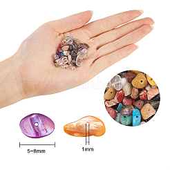 Природные и синтетические смешанные драгоценный камень бисер G-CJ0001-19