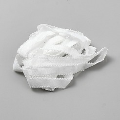 2 Yards flache Nylon-Spitzenborte&nbsp;OCOR-WH0077-112G