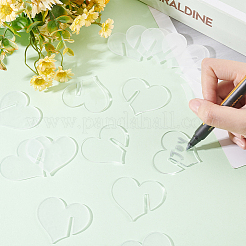 60шт акриловые подвески для бокалов AJEW-FG0002-22