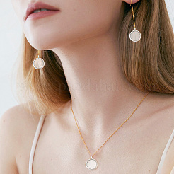 Набор для самостоятельного изготовления ожерелья с плавающими подвесками DIY-DR0001-21