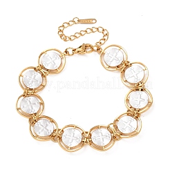 Armbänder aus emailliertem Edelstahl 304 für Damen&nbsp;BJEW-T027-04D-G