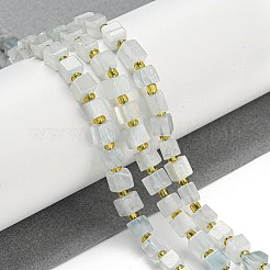 Природные Аквамарин бисер нитей G-G053-B10-01D