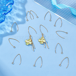 Ионное покрытие (ip) крючки для сережек из нержавеющей стали 304&nbsp;STAS-UN0058-95G