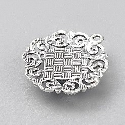 Подвески из синтетической бирюзы в тибетском стиле с паве PALLOY-CJC0025-01AS-F