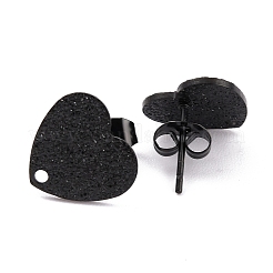 Accesorios para pendientes de acero inoxidable 304 con revestimiento iónico (IP)&nbsp;EJEW-O104-14EB
