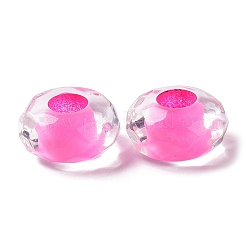 Прозрачного акрилового Европейский бисером MACR-D082-05