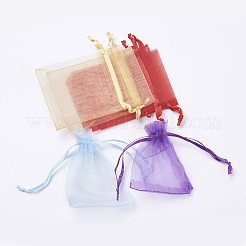 4 мешок organza цветов OP-MSMC003-03A-7x9cm