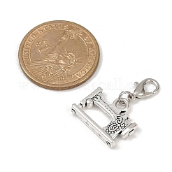 9 шт. 9 стиля швейных инструментов тибетский стиль сплав подвесные украшения&nbsp;HJEW-JM03581