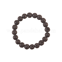 200 шт. Натуральные бусины из лавы G-CJ0001-51